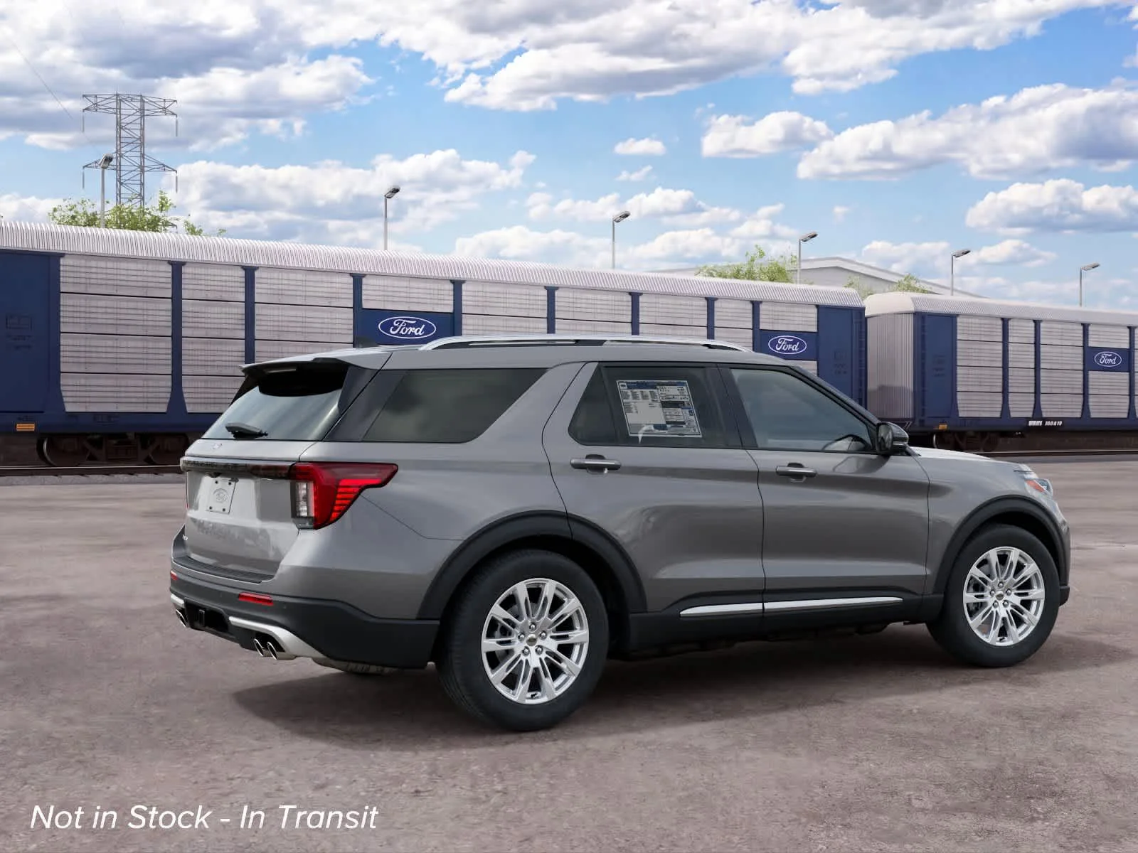 New 2027 Carbonized Gray Metallic Ford Platinum image 6