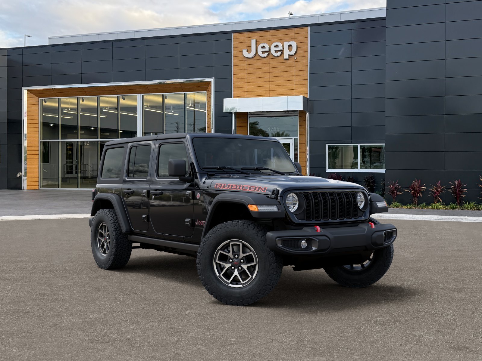 New 2026 Black Clear-Coat Exterior Paint Jeep Rubicon image 34