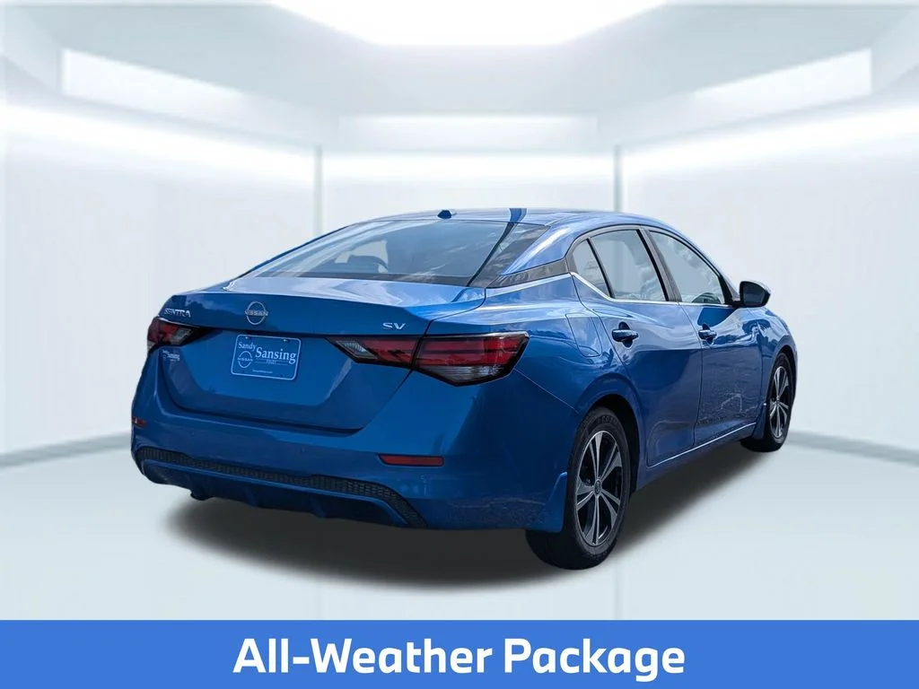 Used 2023 Blue Nissan SV image 4