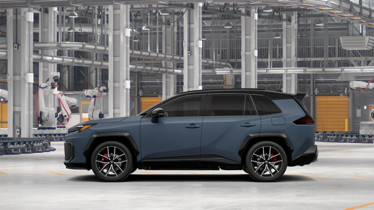 New 2026 Storm Cloud With Midnight Black Metallic Roof Toyota GR Sport image 4