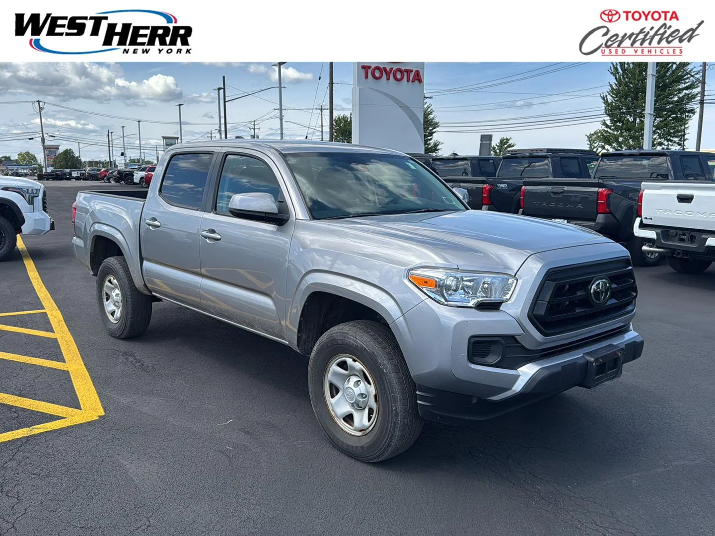 Used 2021 Silver Sky Metallic Toyota SR image 1