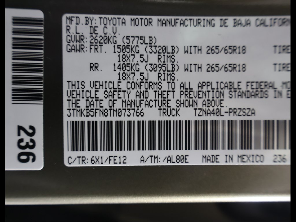 Certified Used 2026 BRONZE Toyota TRD Sport image 17