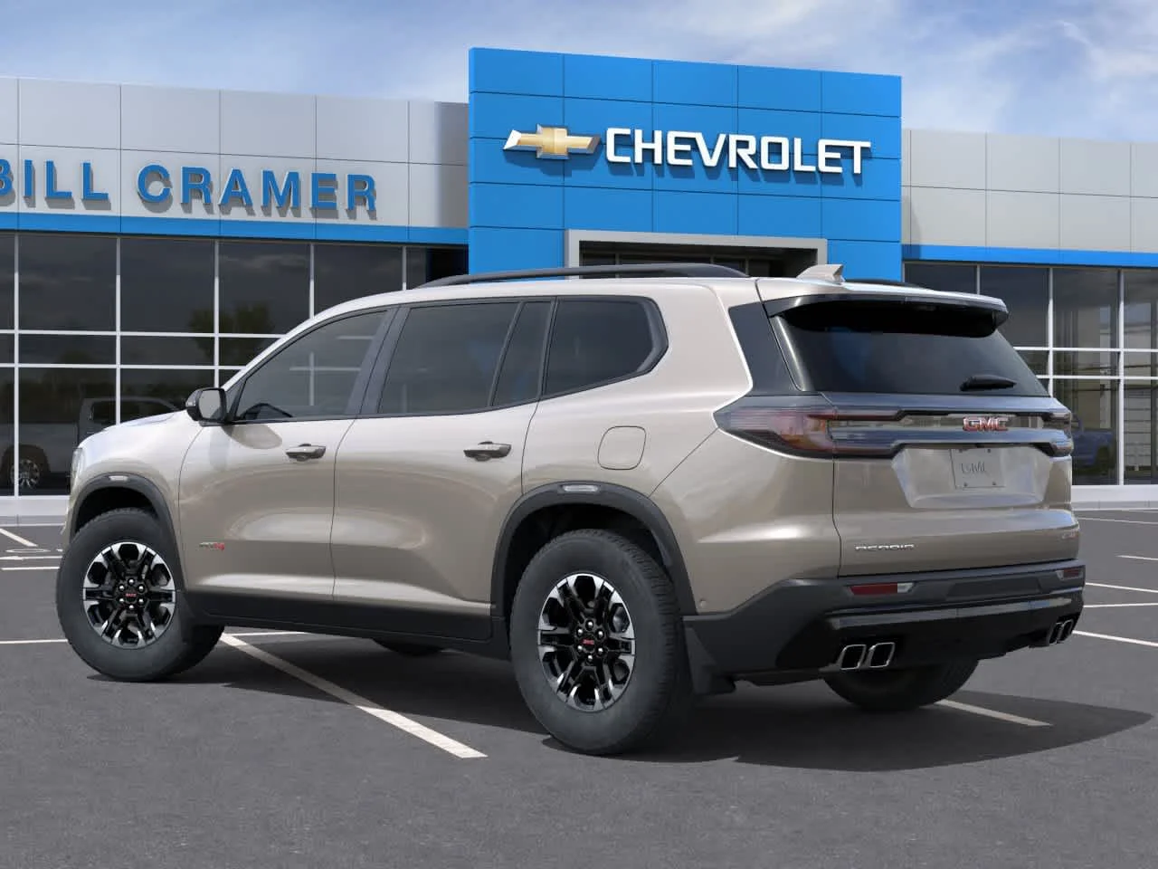 New 2027 Riverstone Metallic GMC AT4 image 3