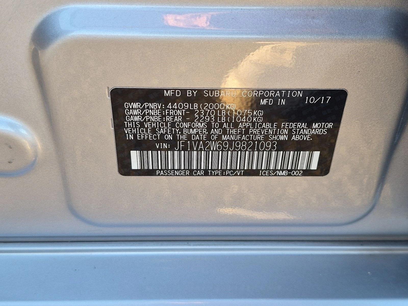 Used 2018 Ice Silver Metallic Subaru STI Limited image 25
