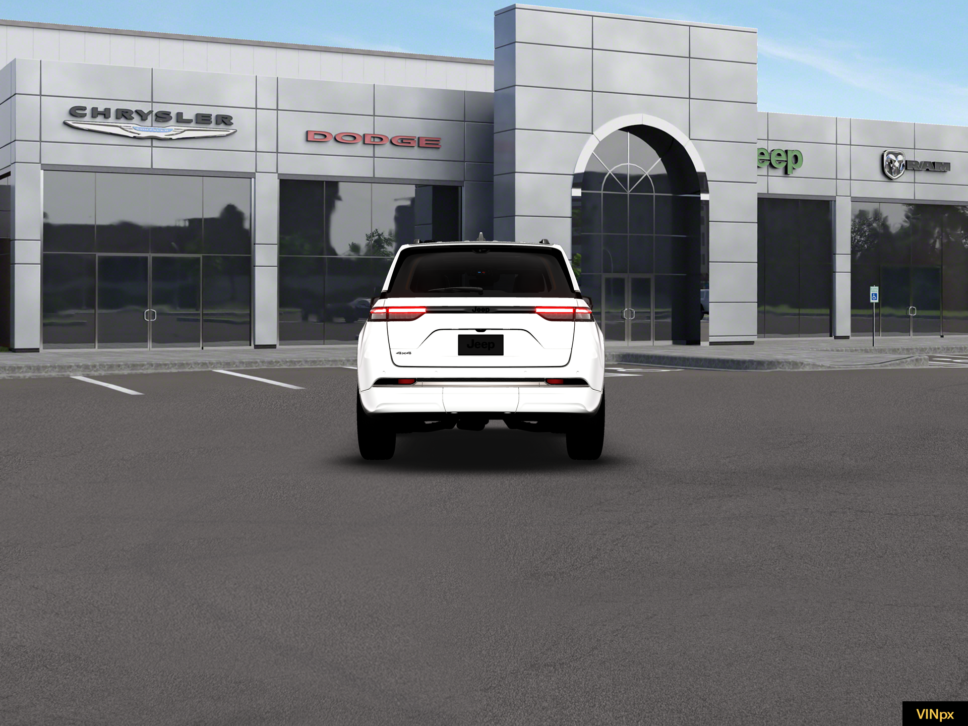 New 2026 Bright White Clear-Coat Exterior Paint Jeep Limited Reserve image 18