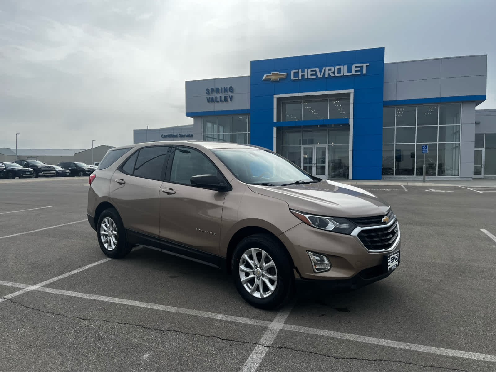 Used 2019 Chevrolet Equinox LS with VIN 2GNAXSEV4K6178088 for sale in Spring Valley, Minnesota