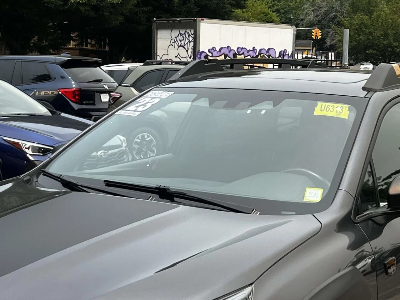 Used 2023 Magnetite Gray Metallic Subaru Wilderness image 9