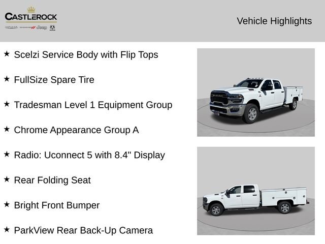 New 2026 Bright White Clear-Coat Exterior Paint RAM Tradesman image 2