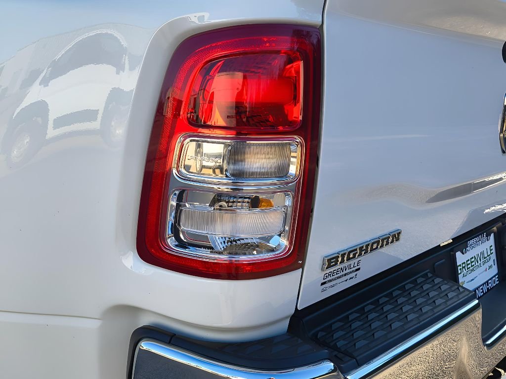 Used 2024 Bright White Clearcoat Ram Big Horn 6.7L Cummins 4X4 DRW Crew Cab image 11