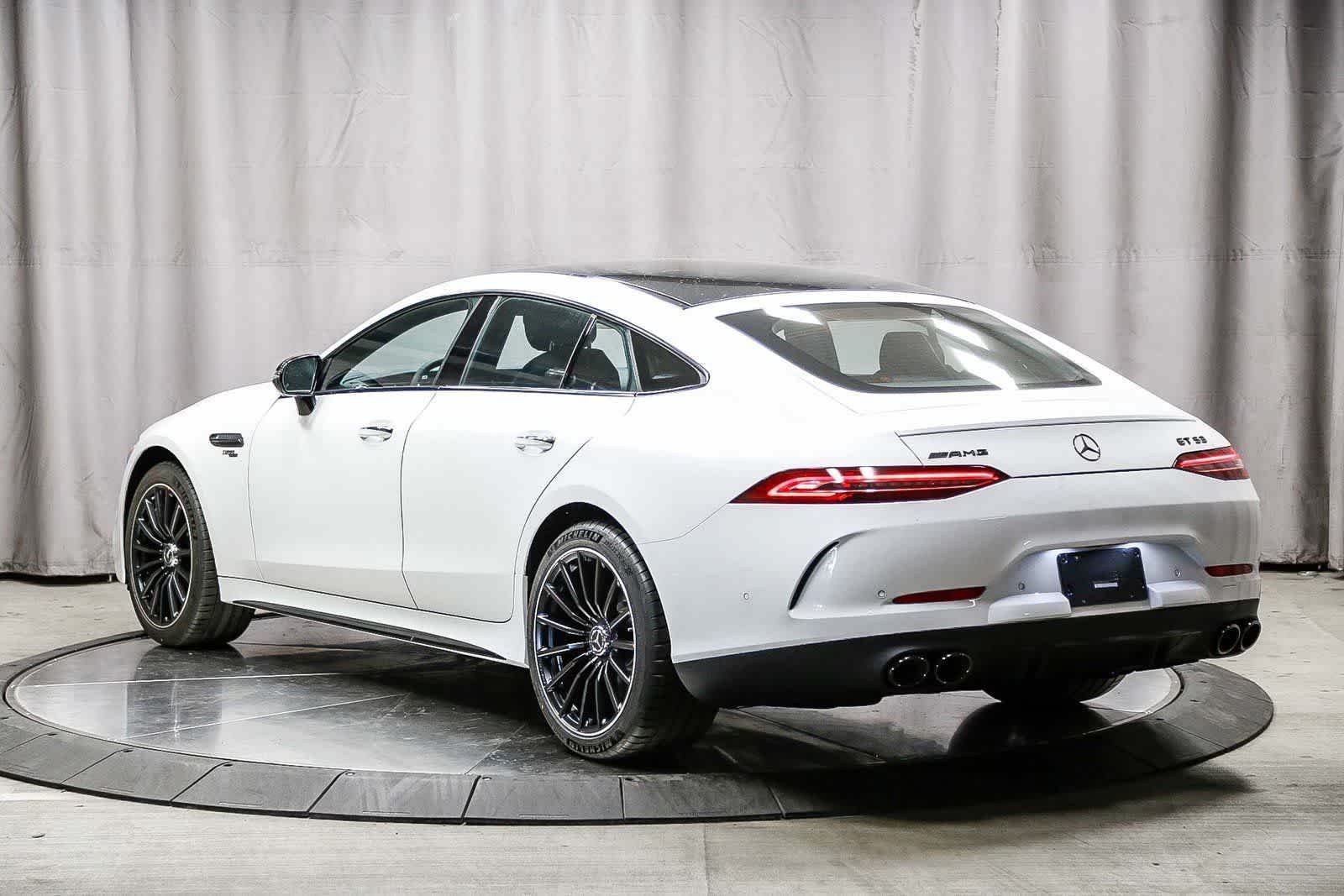 New 2026 MANUFAKTUR Moonlight White Metallic Mercedes-Benz AMG® GT 53 4-Door Coupe image 28
