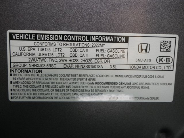 Used 2022 Modern Steel Metallic Honda Crew Cab RTL-E image 31