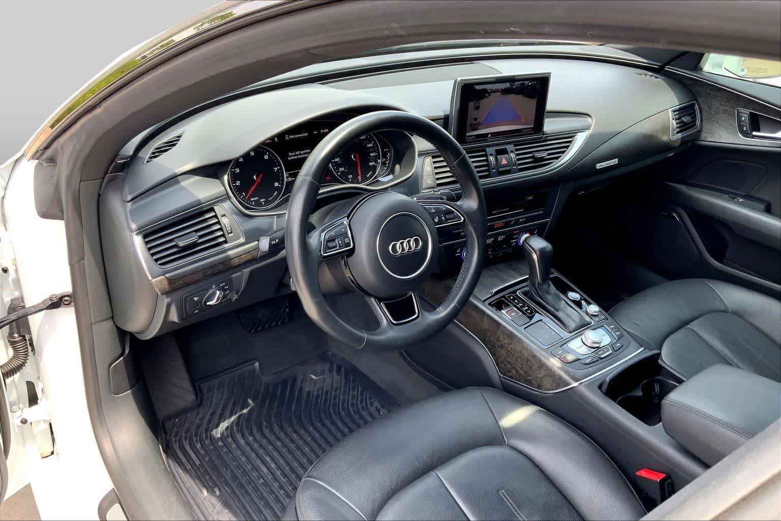 Used 2018 Glacier White Metallic Audi Premium Plus image 16