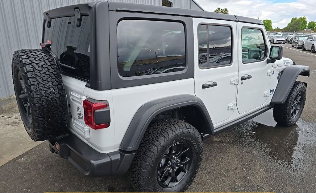 Used 2024 White Jeep Willys 4xe image 4