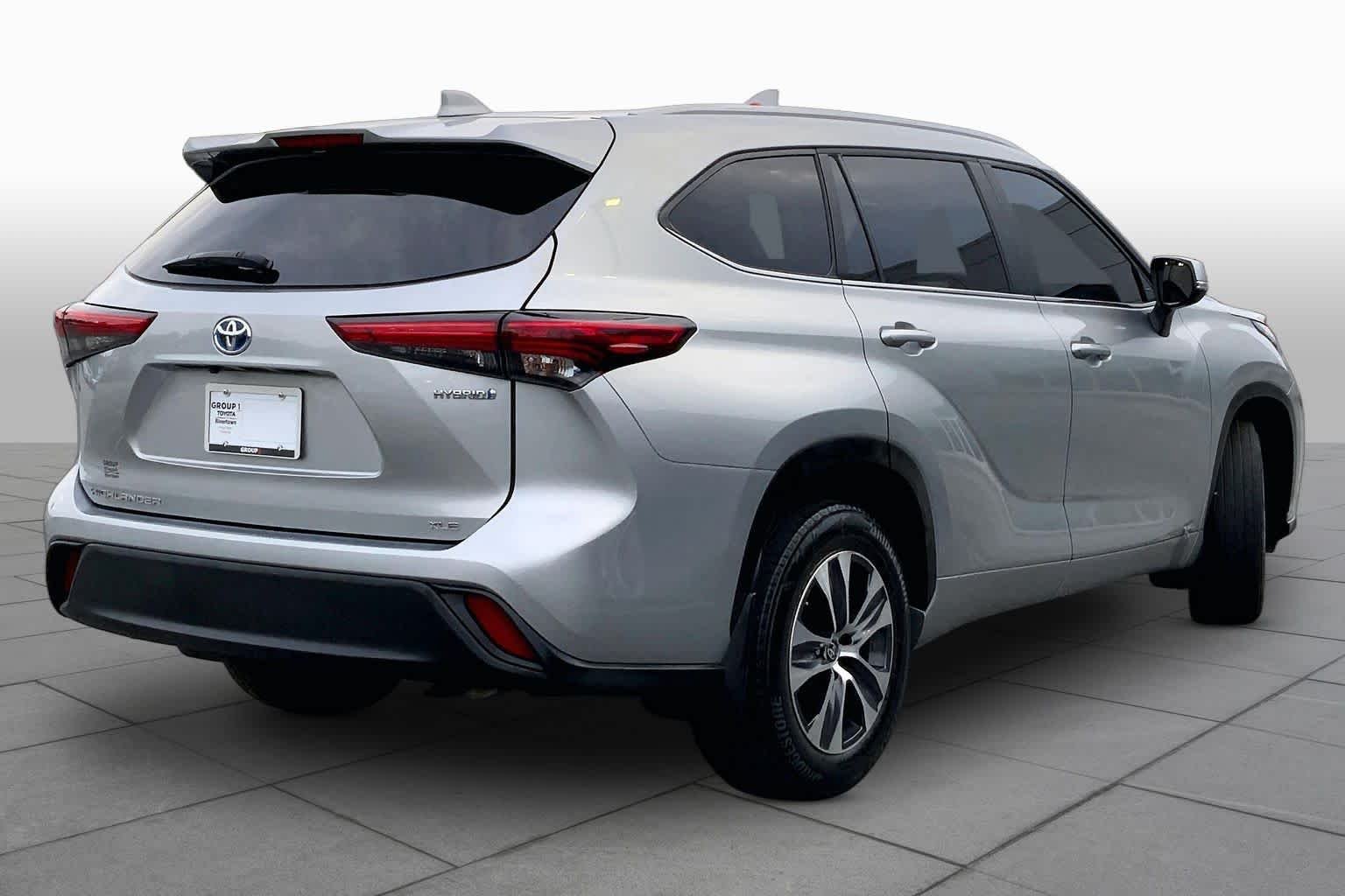 Used 2023 Celestial Silver Metallic Toyota Hybrid XLE image 12