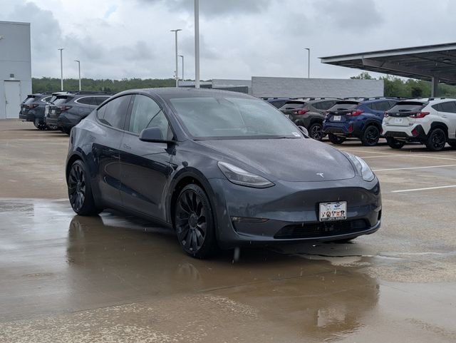 Used 2022 Gray Tesla Performance image 5