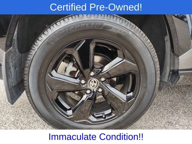 Certified Used 2021 Midnight Black Metallic Toyota XSE image 30