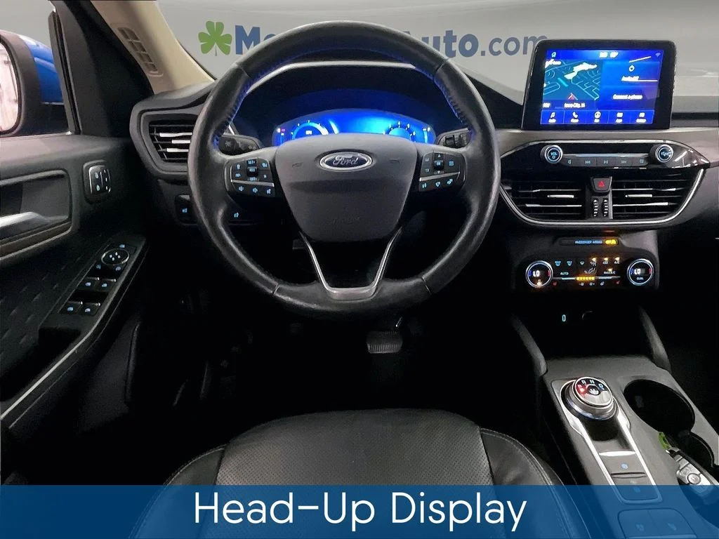 Used 2020 Blue Ford Titanium image 8