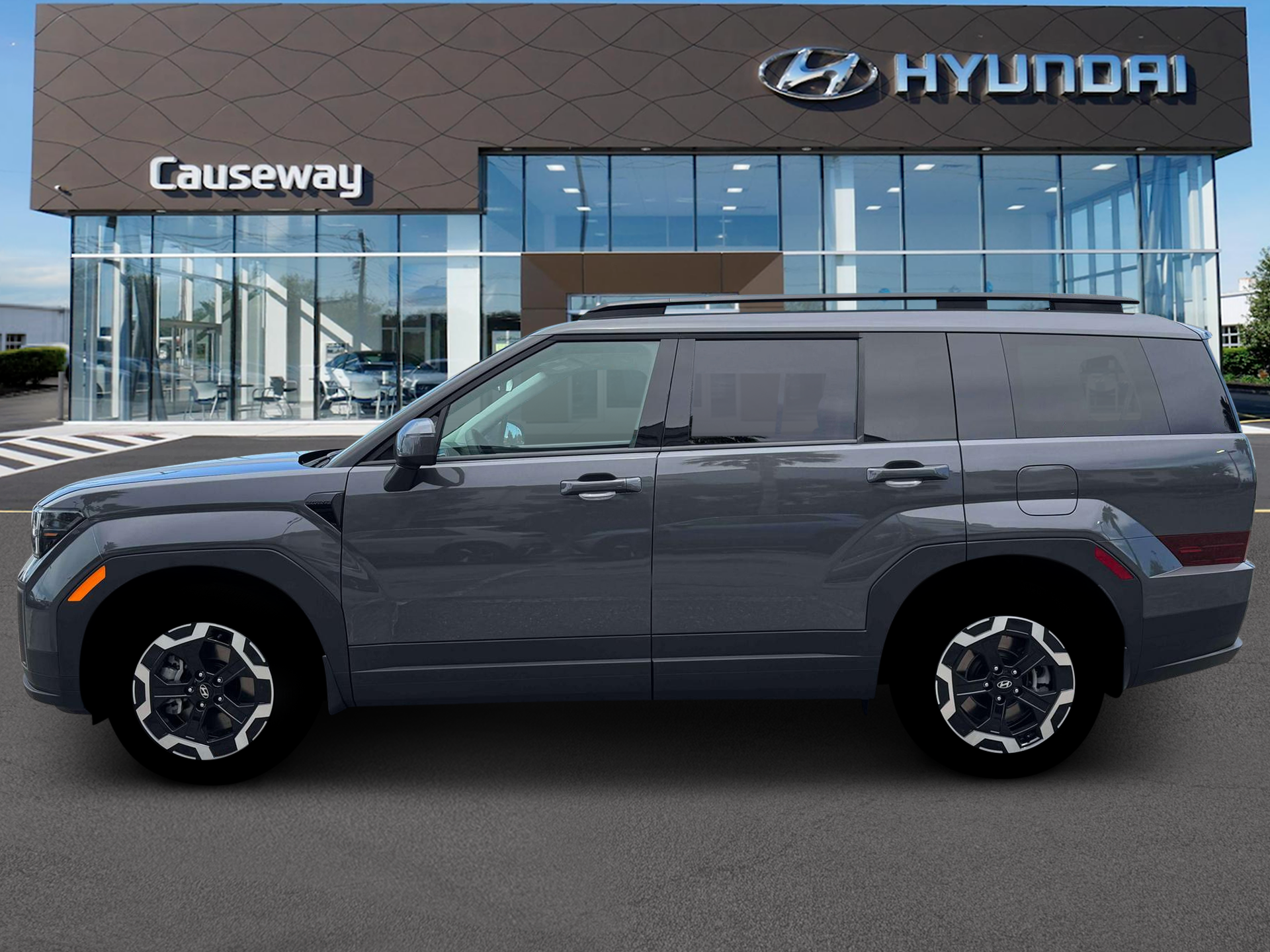 New 2026 Gray Hyundai SEL AWD image 3