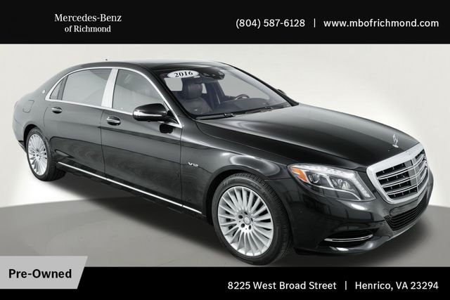 Used 2016 Black Mercedes-Benz Maybach S 600 image 60