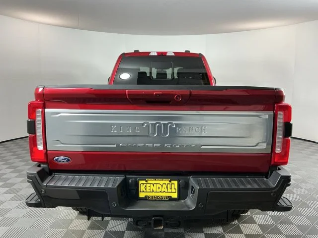 Used 2024 Rapid Red Metallic Tinted Clearcoat Ford King Ranch image 5