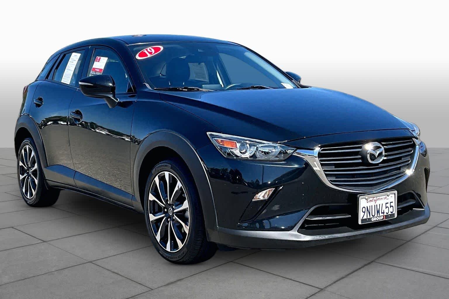 Used 2019 Jet Black Mica Mazda Touring image 2