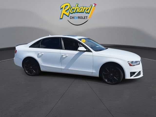 Used 2013 Audi A4 Premium with VIN WAUBFAFL0DN045198 for sale in Cheshire, CT