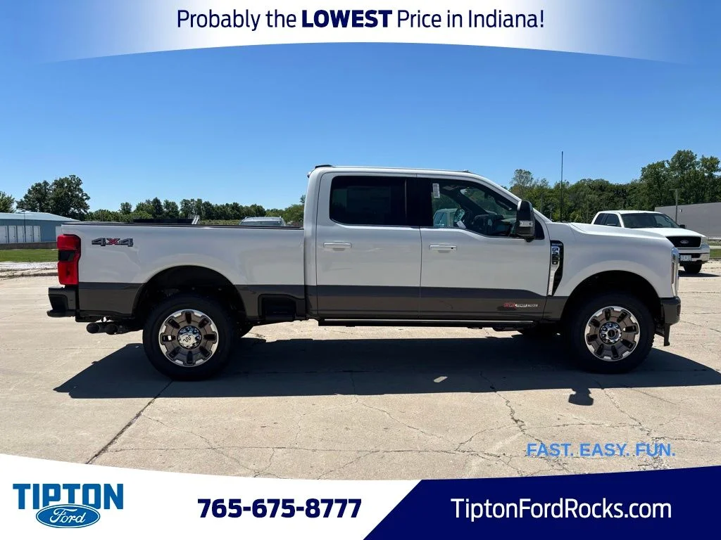 New 2026 Star White Metallic Tri-Coat Ford F-250® King Ranch® image 31