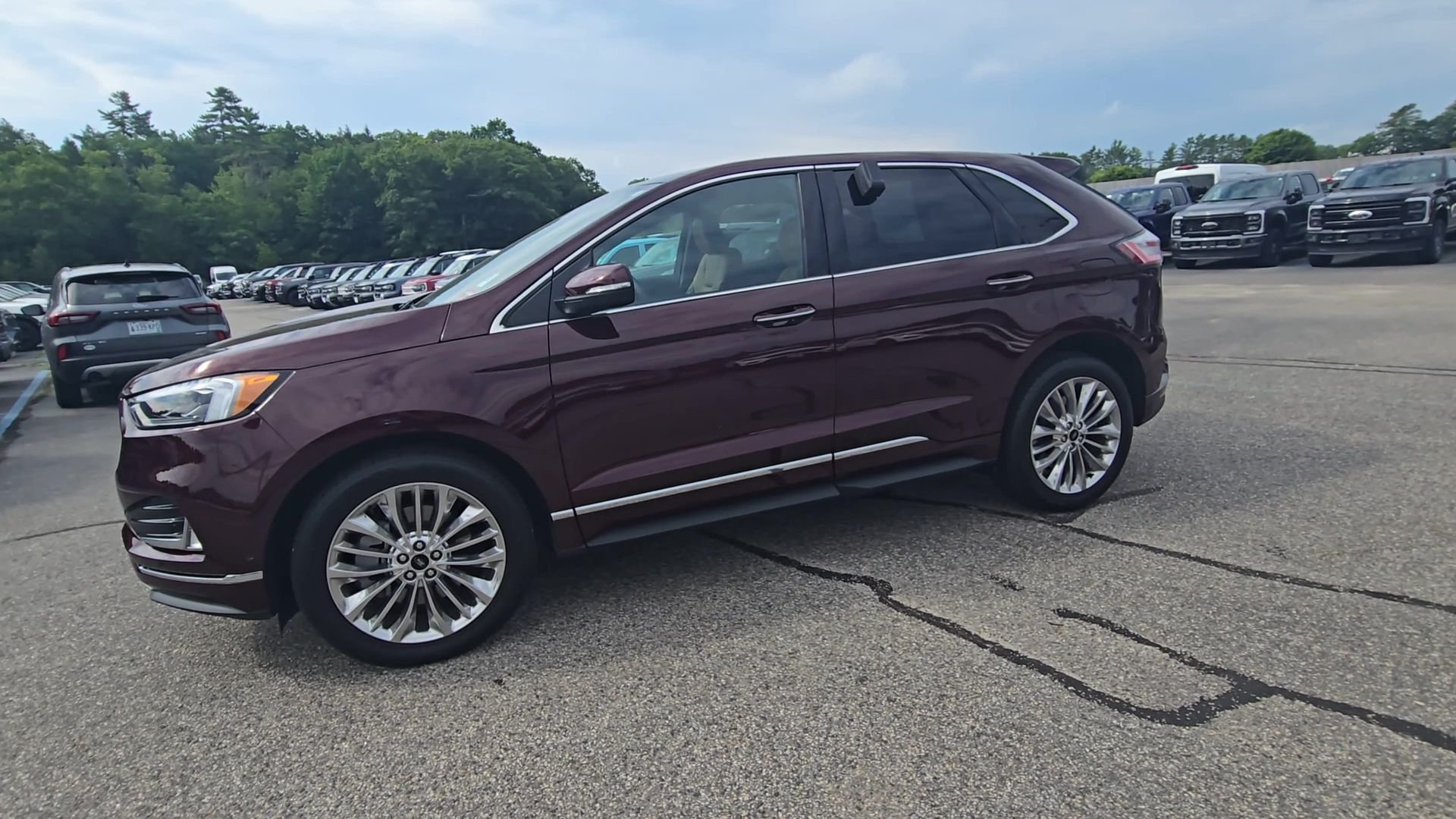 Used 2024 Burgundy Ford Titanium image 16