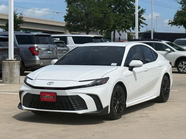 Certified Used 2025 White Toyota SE image 34