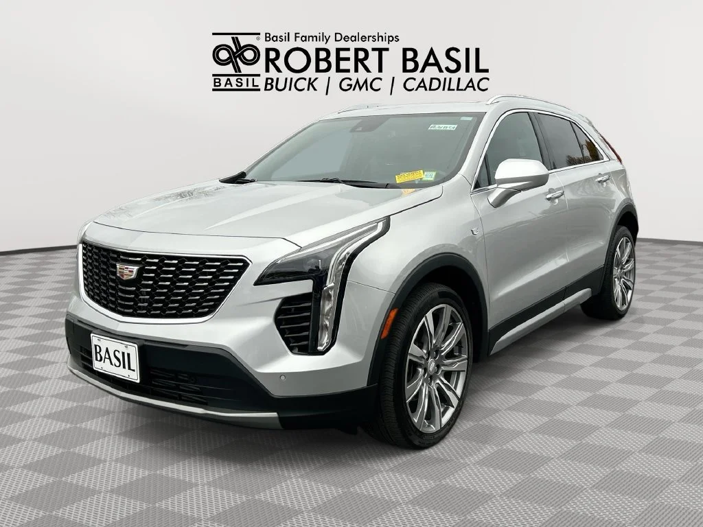 Used 2019 RADIANT SILVER METALLIC Cadillac AWD Premium Luxury image 1