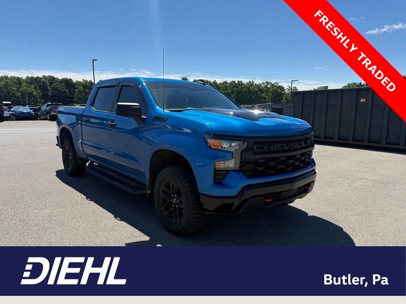 Used 2022 Blue Chevrolet Custom Trail Boss image 1