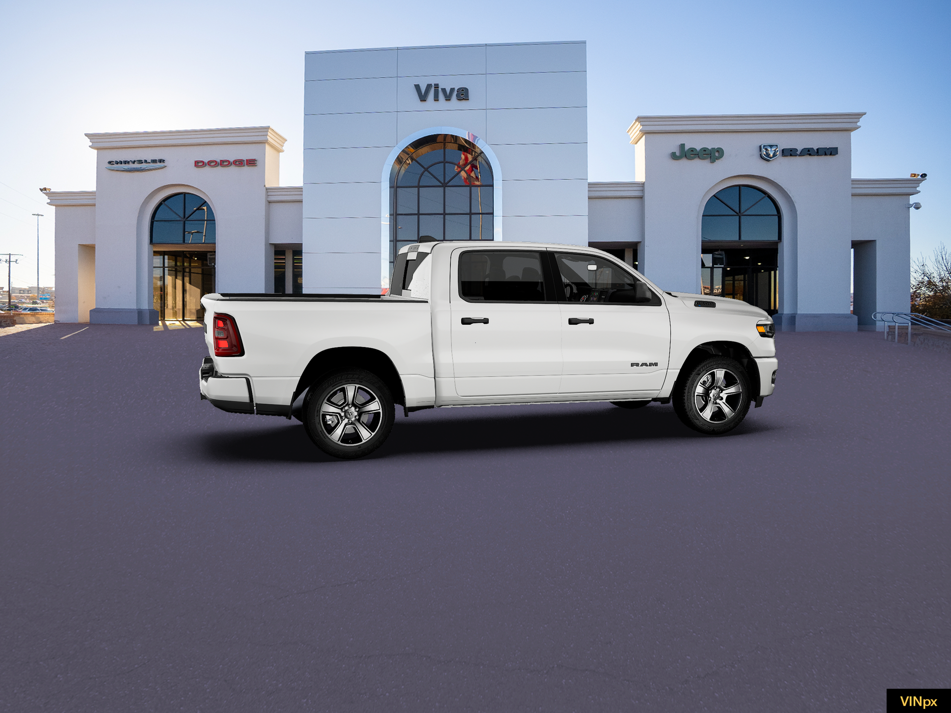 New 2027 Bright White Clear-Coat Exterior Paint RAM Express image 15