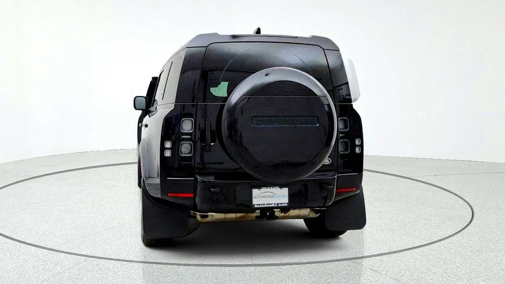 Used 2023 Santorini Black Metallic Land Rover 110 X AWD w/ Explorer Pack, Extended Black Ext. & Towing Pack image 6