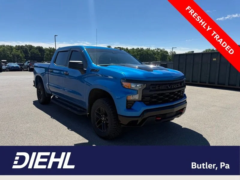 Used 2022 Blue Chevrolet Custom Trail Boss image 1