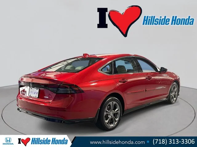 Certified Used 2023 Radiant Red Metallic Honda HYBRID EX-L BD image 5