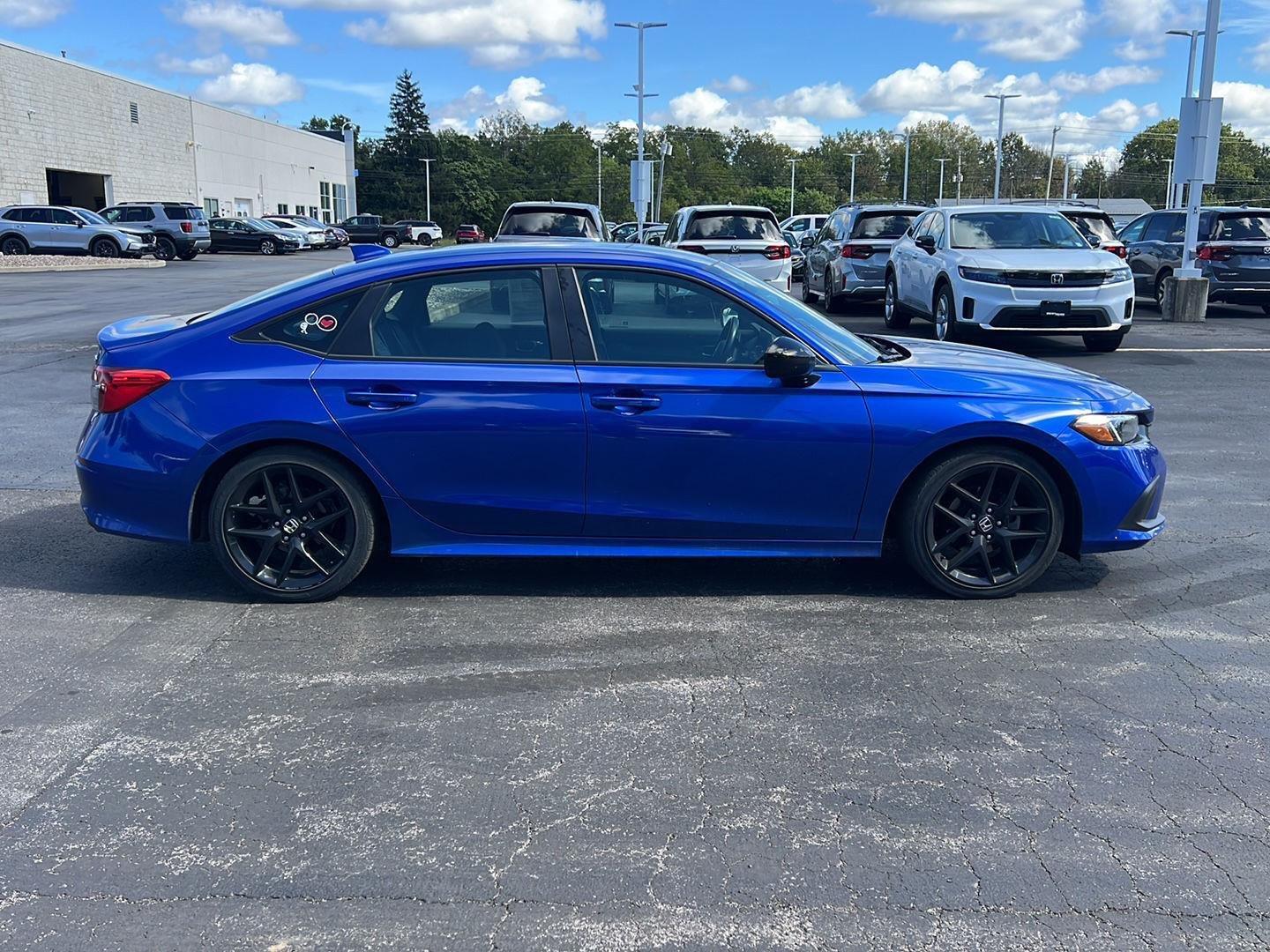 Used 2024 Aegean Blue Metallic Honda Sport image 9