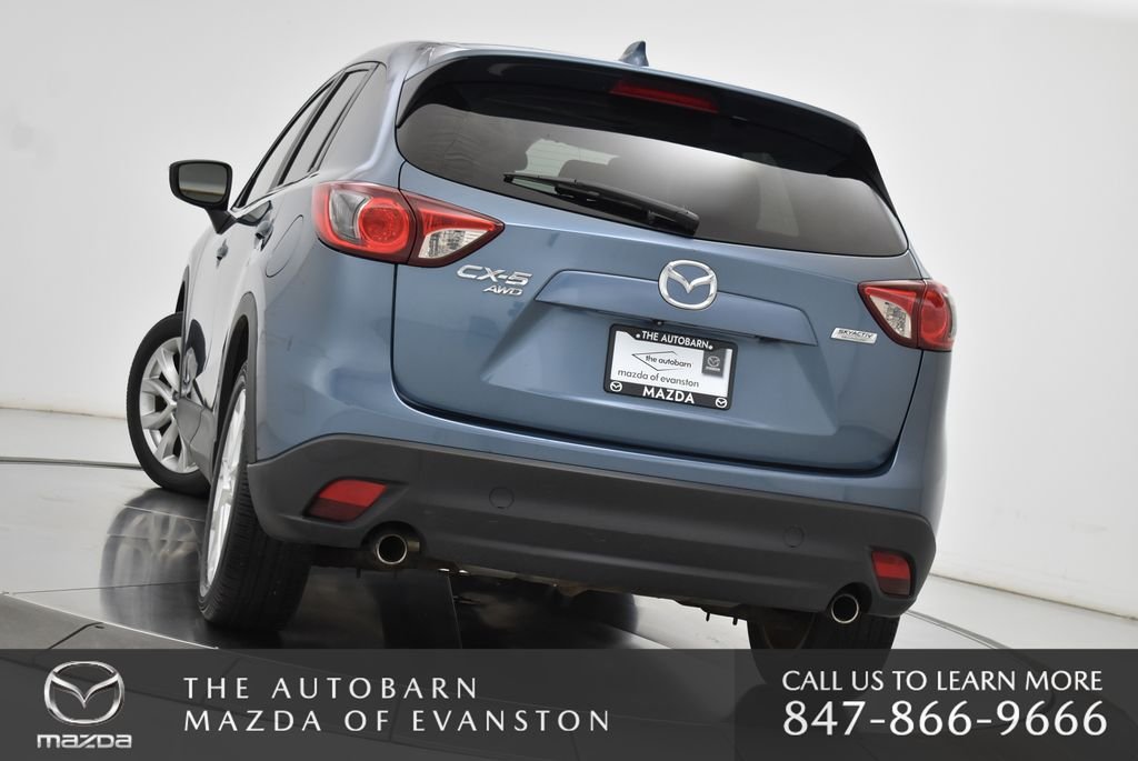Used 2015 Blue Reflex Mica Mazda Grand Touring image 9