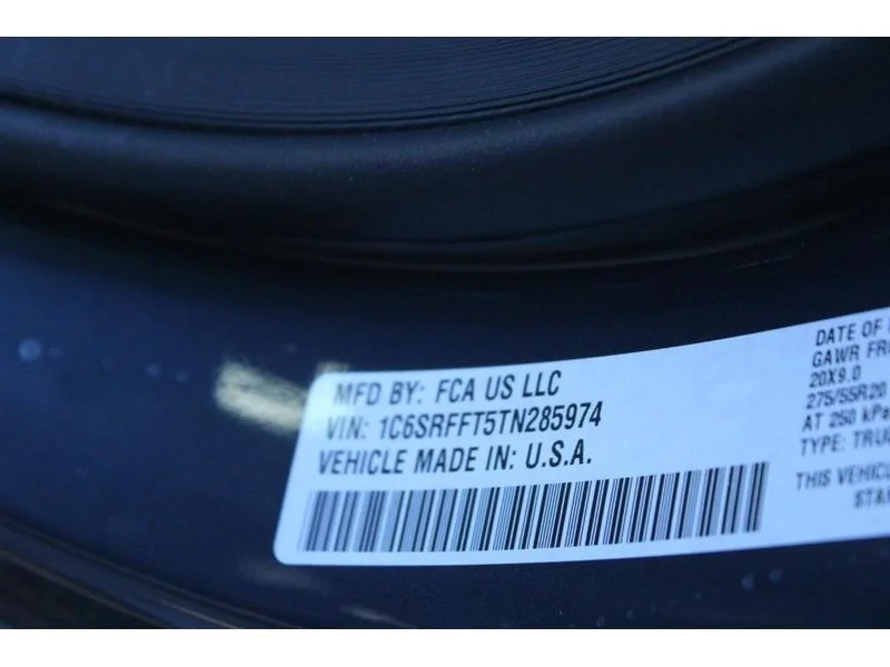 New 2026 Forged Blue Metallic Exterior Paint RAM Big Horn image 8