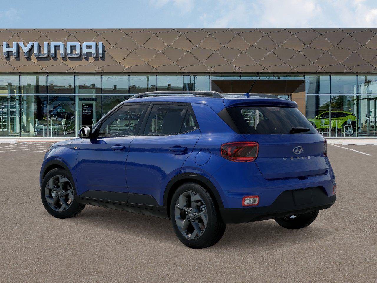 New 2025 Intense Blue Hyundai SEL image 5