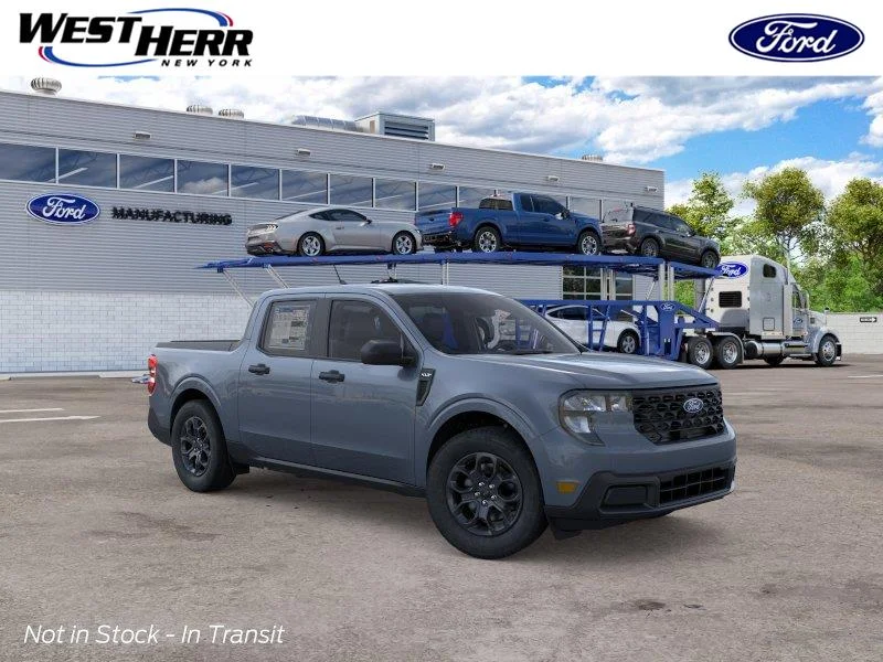 New 2026 Azure Gray Metallic Tri-Coat Ford XLT image 1