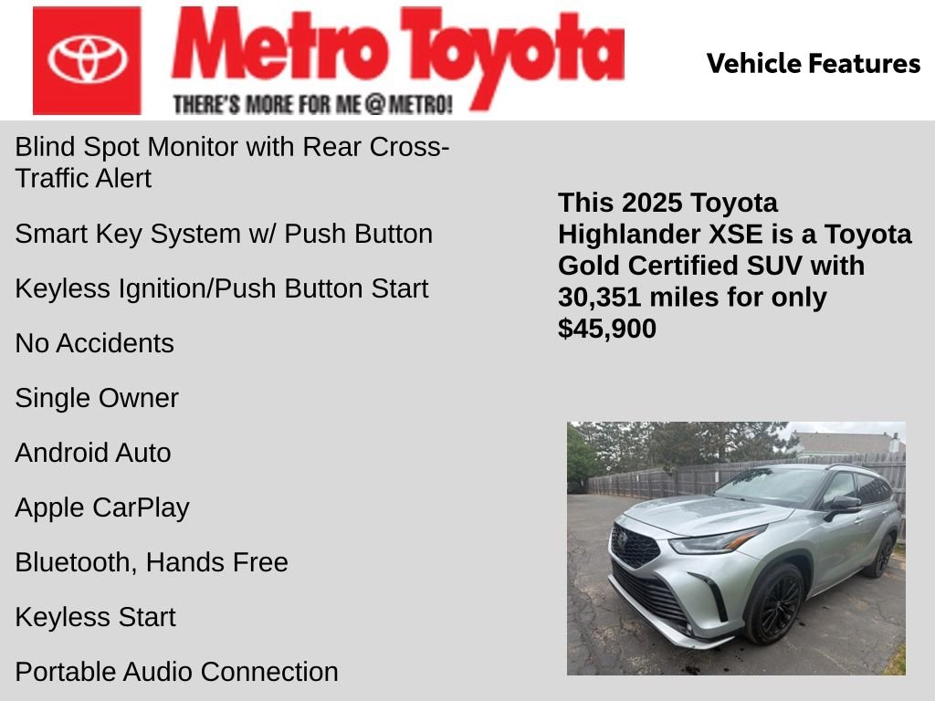 2025 Toyota Highlander XSE - Photo 10