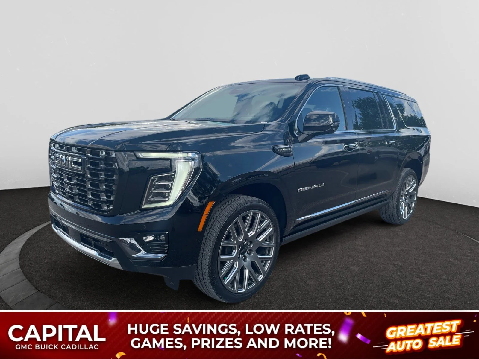 New 2026 Onyx Black GMC Denali Ultimate image 1