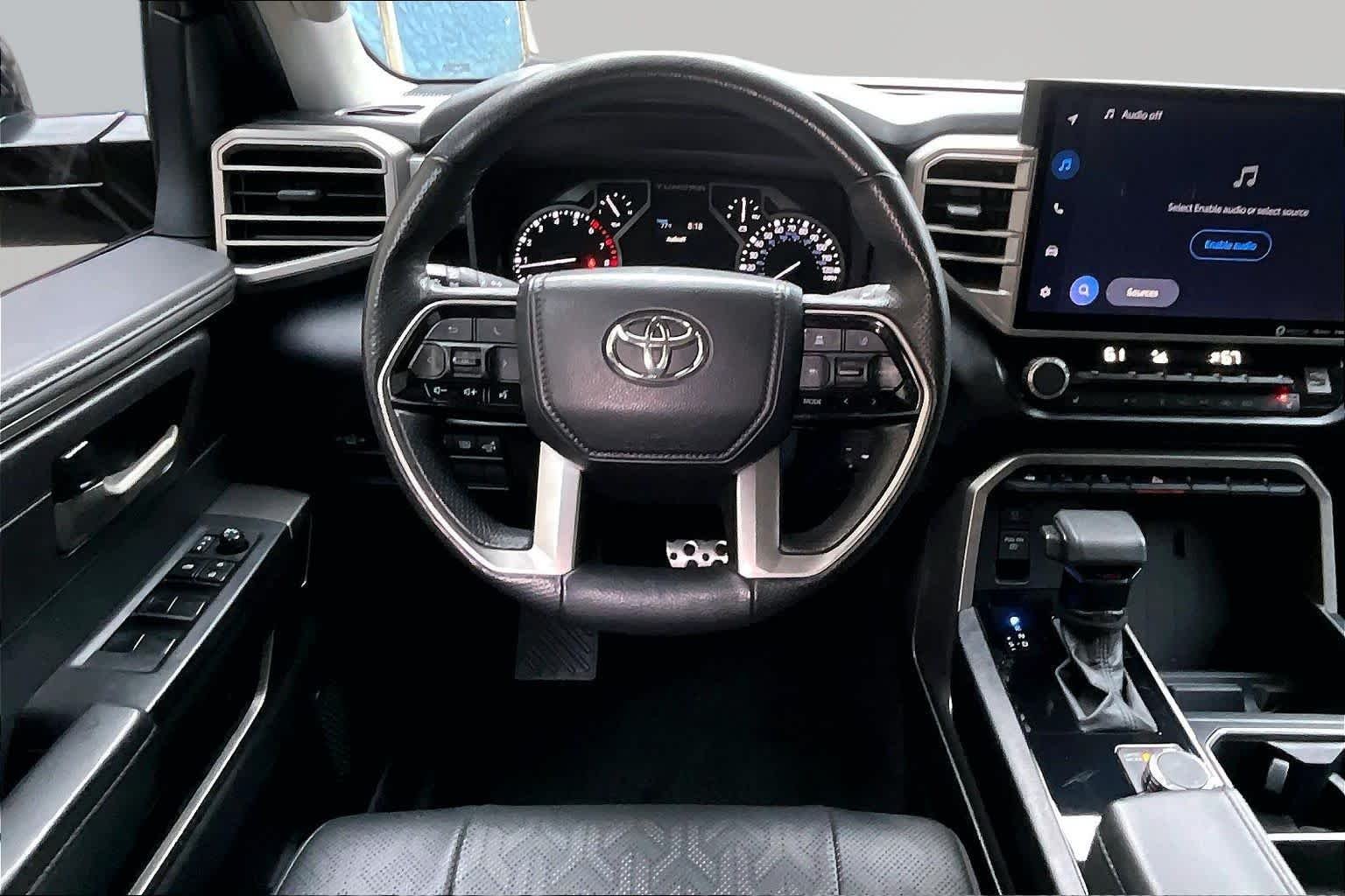 Used 2022 Midnight Black Metallic Toyota SR5 image 6