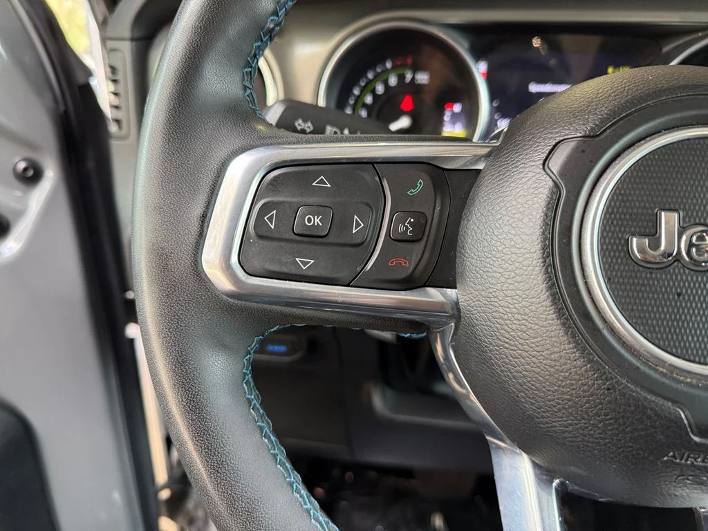 Used 2023 Gray Jeep Rubicon 4xe image 24