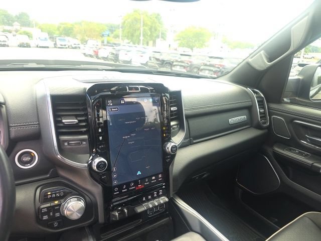 Used 2023 Diamond Black Crystal Pearlcoat Ram Laramie image 8