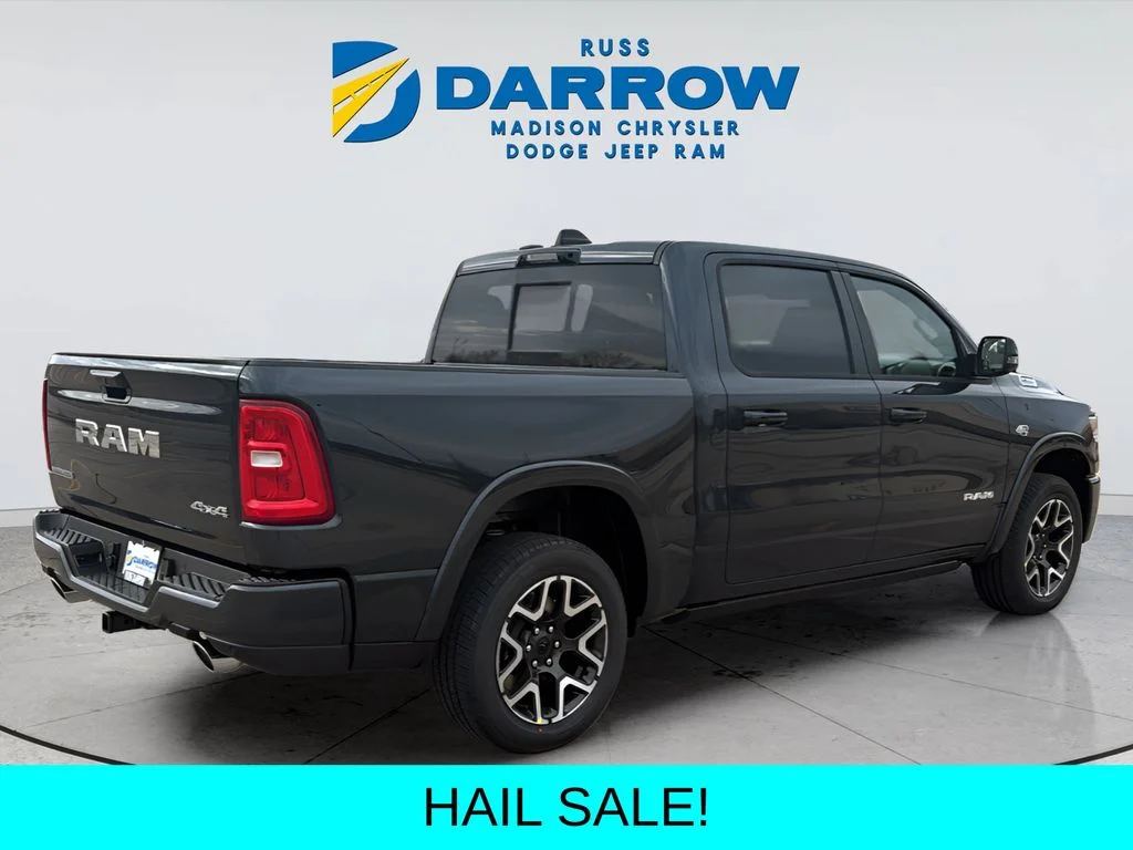 New 2026 Forged Blue Metallic Exterior Paint RAM Laramie image 5