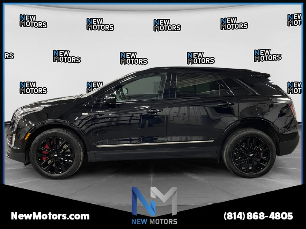 Used 2022 Black Metallic Cadillac Sport image 2