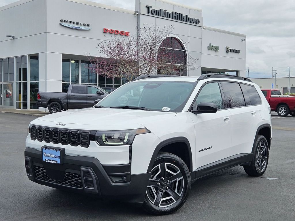 New 2026 Bright White Clearcoat Jeep Laredo image 2