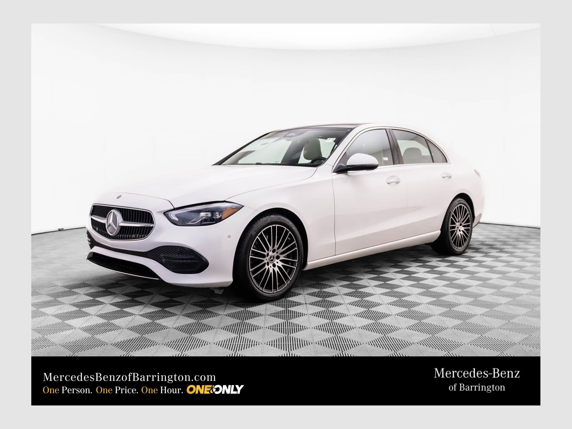 New 2026 Polar White Mercedes-Benz C 300 image 1