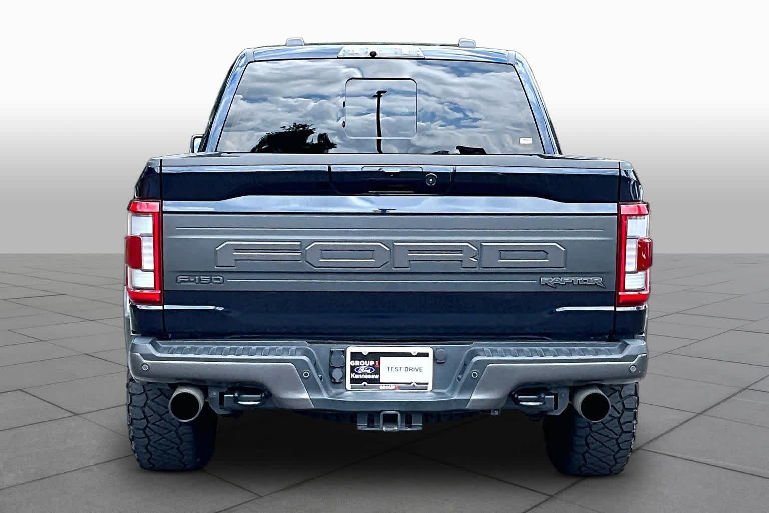 Used 2022 Antimatter Blue Metallic Ford Raptor image 5